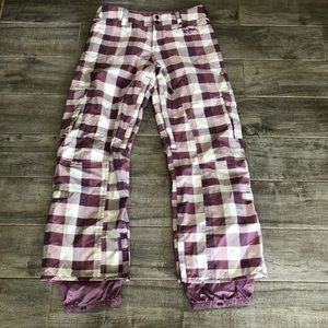 Burton Women’s Stow Cargo Ski pants purple